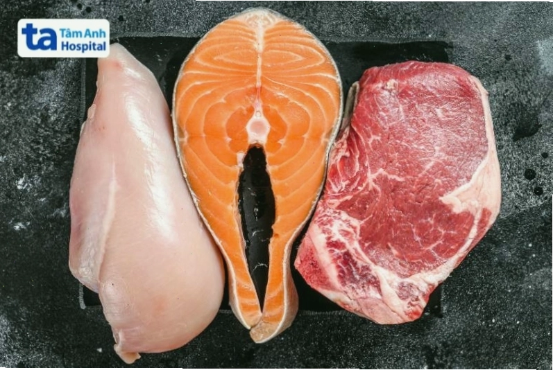Chế độ dinh dưỡng giàu protein hỗ trợ tăng cân