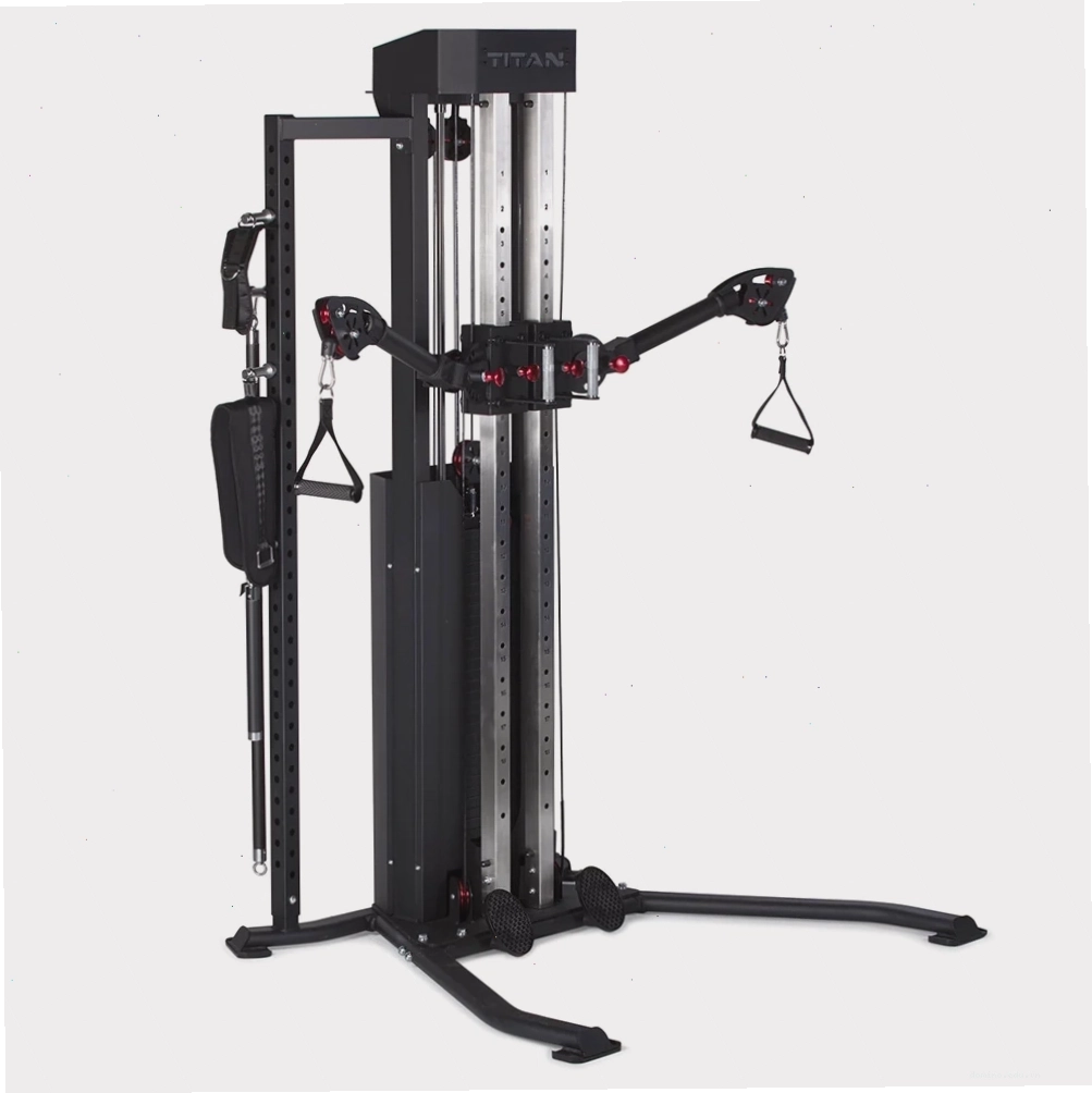Chi tiết các bộ phận của máy Functional Trainer Titan