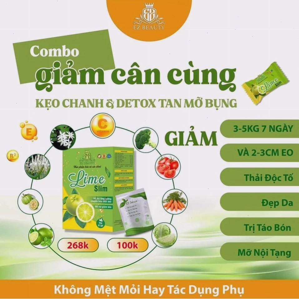 Chi tiết sản phẩm kẹo giảm cân LimorSlim