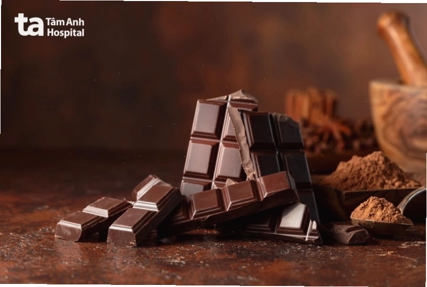 Chocolate đen nguyên chất hỗ trợ giảm cảm giác thèm ăn và tốt cho tim mạch