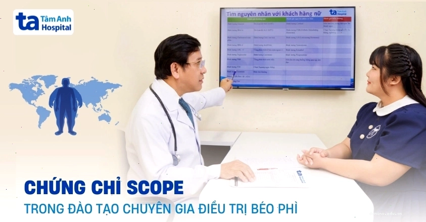 Chứng chỉ SCOPE trong đào tạo chuyên gia điều trị béo phì