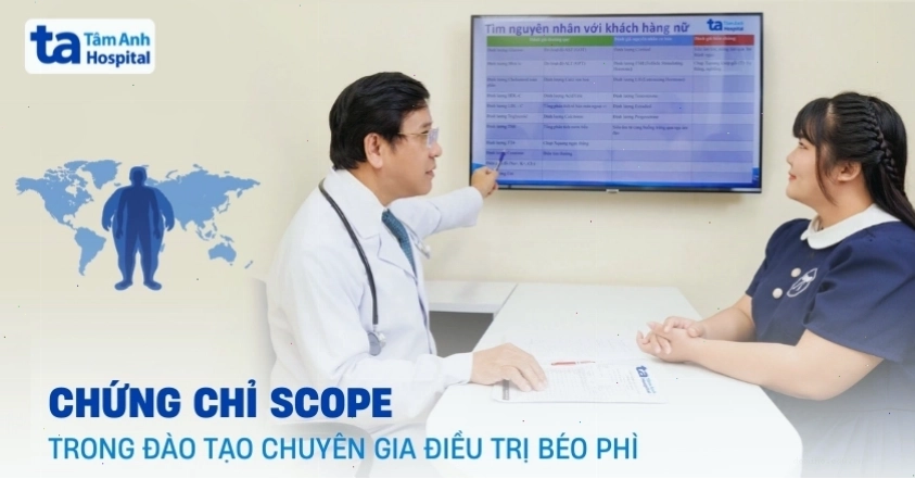 Chứng chỉ SCOPE trong đào tạo chuyên gia điều trị béo phì