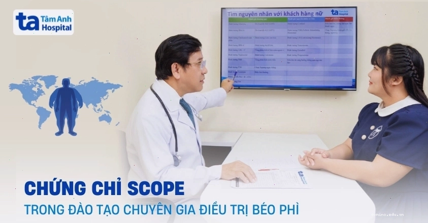 Chứng chỉ SCOPE trong đào tạo chuyên gia điều trị béo phì