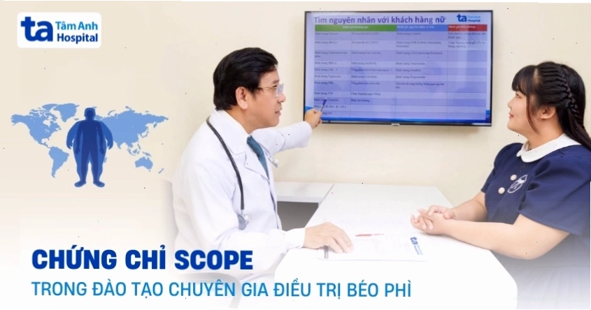 Chứng chỉ SCOPE trong đào tạo chuyên gia điều trị béo phì