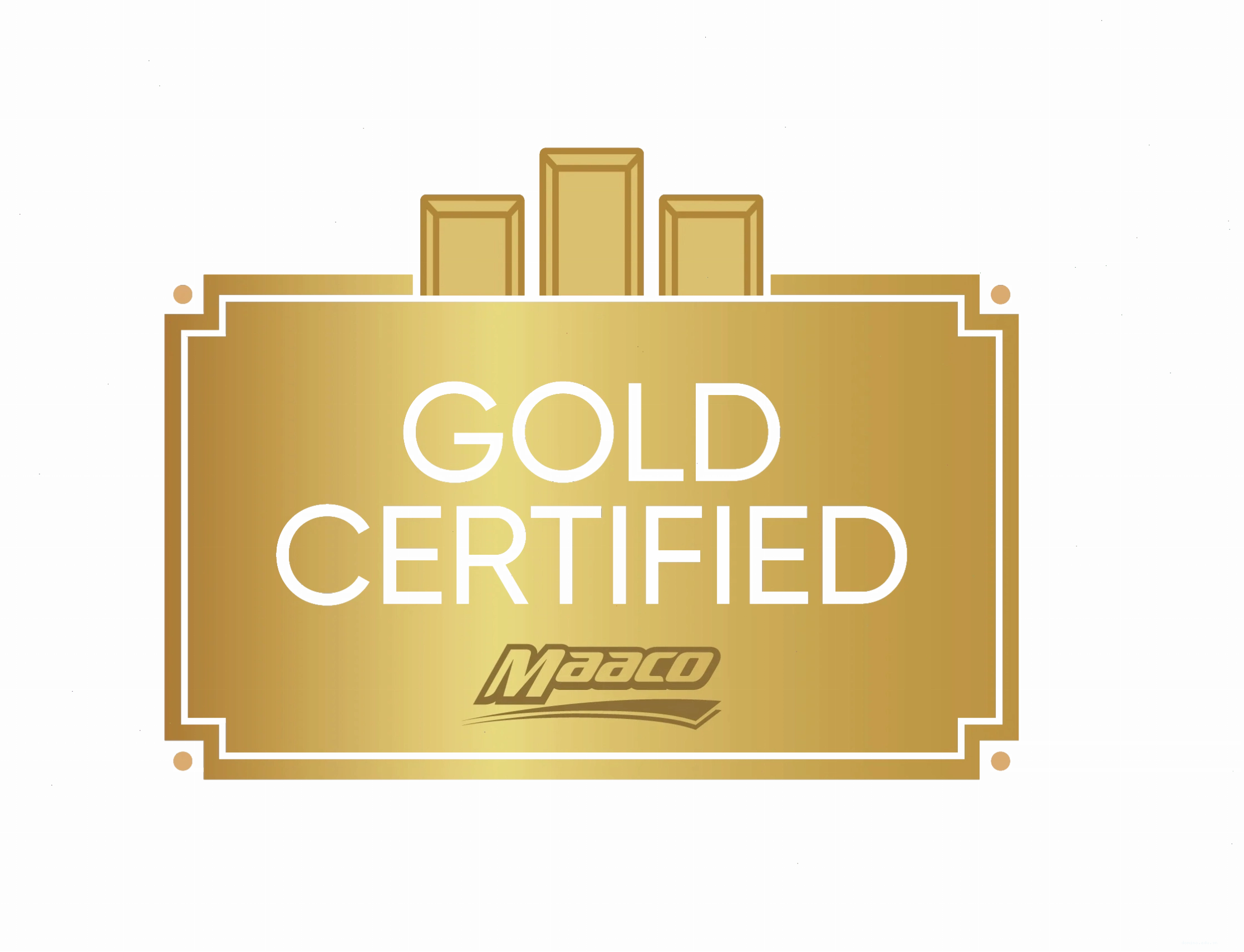 Chứng nhận Maaco Gold và các tiêu chuẩn dịch vụ cao cấp