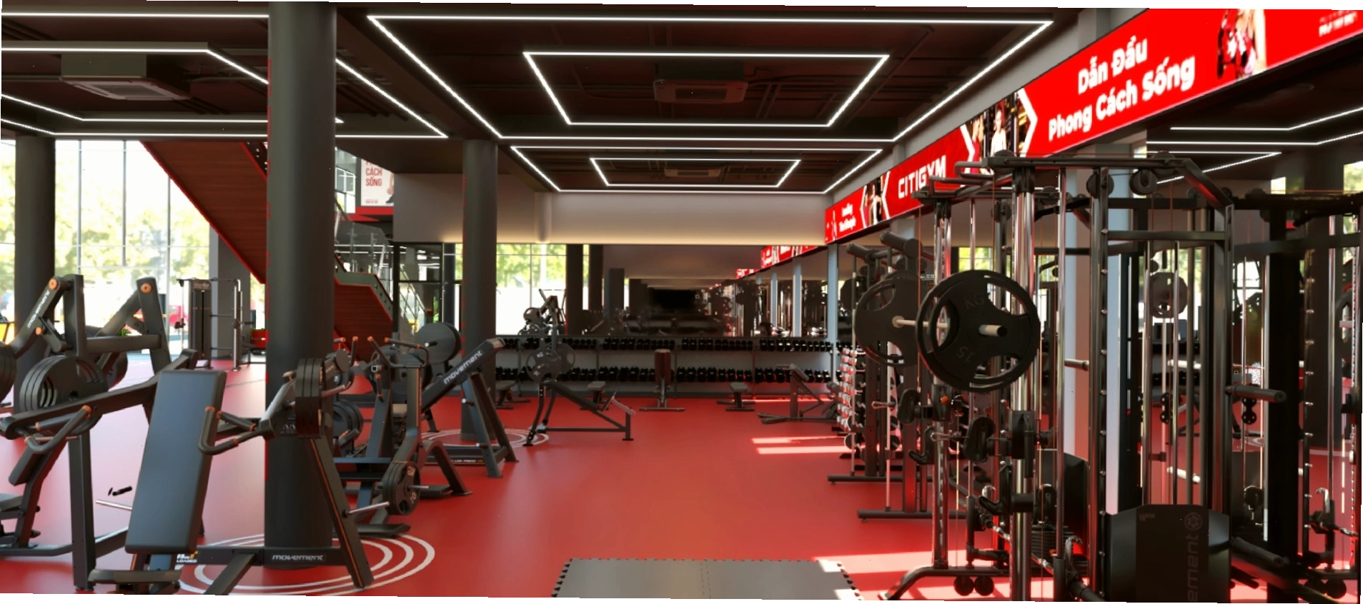 Citigym Trường Chinh nhìn từ bên ngoài