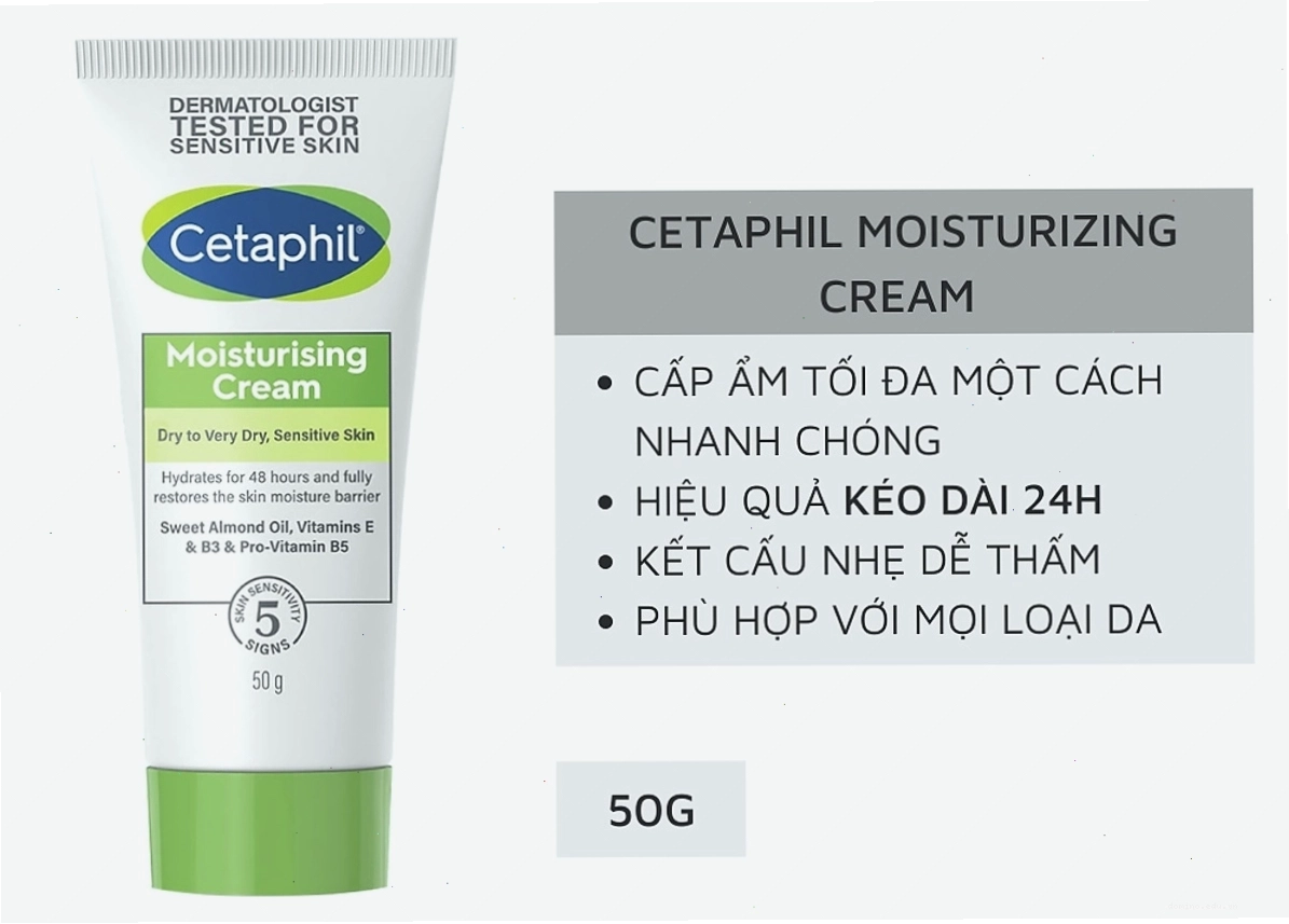 Có Nên Dùng Kem Dưỡng Ẩm Cetaphil Moisturizing Cream? Ảnh 2