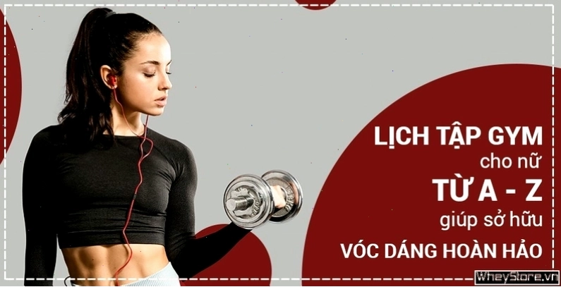 Con gái tập gym tại nhà