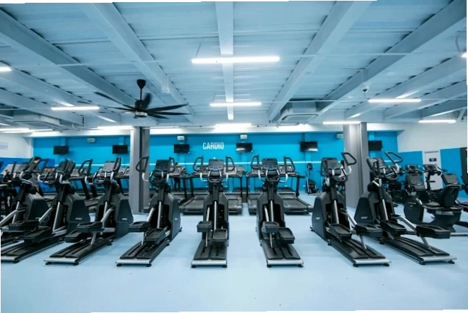 Đa dạng thiết bị tập luyện tại The New Gym Quận 7