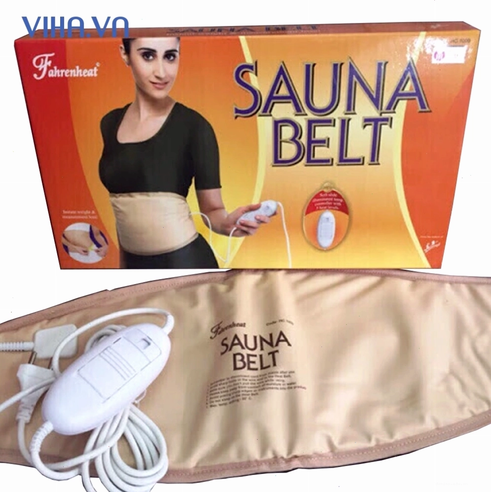 Đai quấn nóng giảm mỡ bụng Sauna Belt hướng dẫn sử dụng
