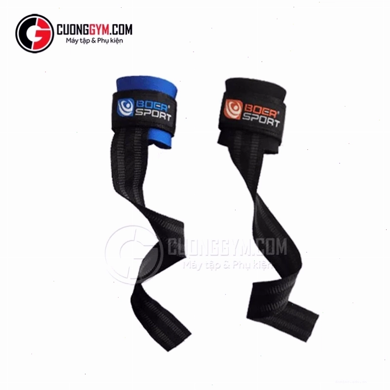 Dây kéo lưng Lifting straps có cuốn cổ tay - Lựa chọn phổ biến