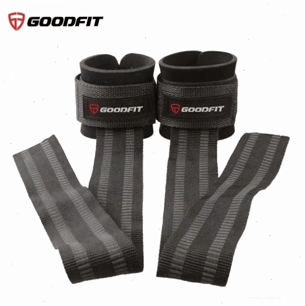 Dây kéo lưng tập gym Lifting Straps GOODFIT với thiết kế chắc chắn
