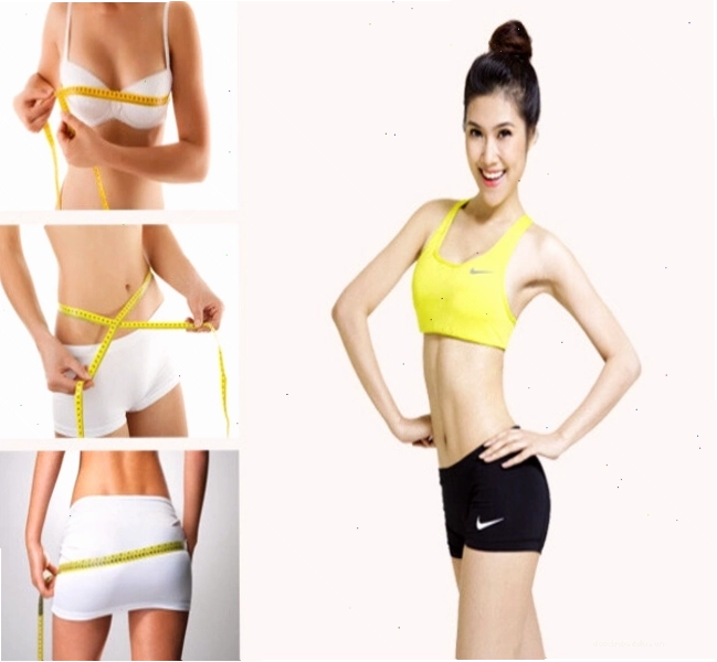 Đo vòng 3 để xác định sự cân đối của vóc dáng
