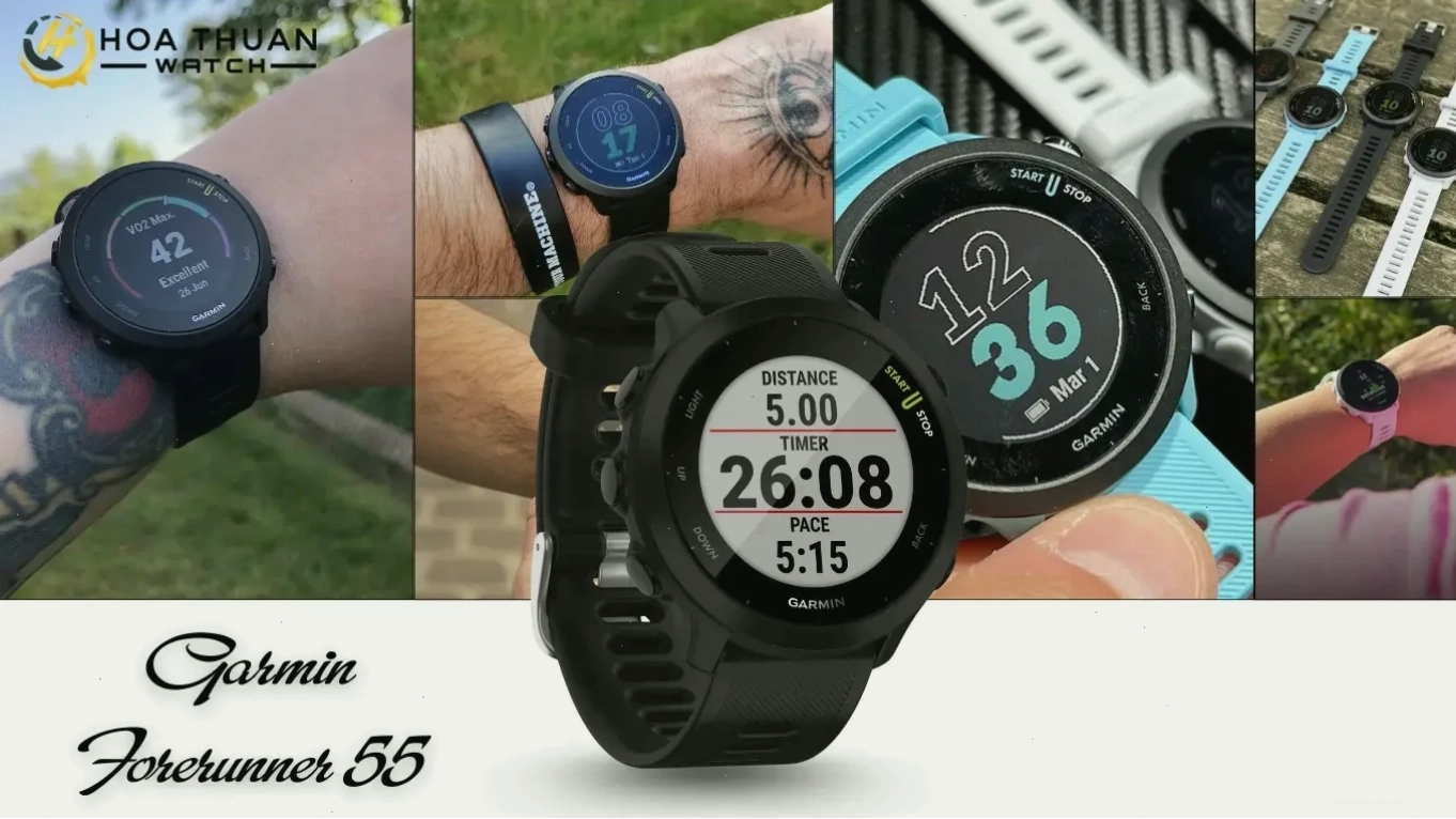 Đồng hồ thể thao Garmin Forerunner 55 - Lựa chọn lý tưởng cho người chạy bộ