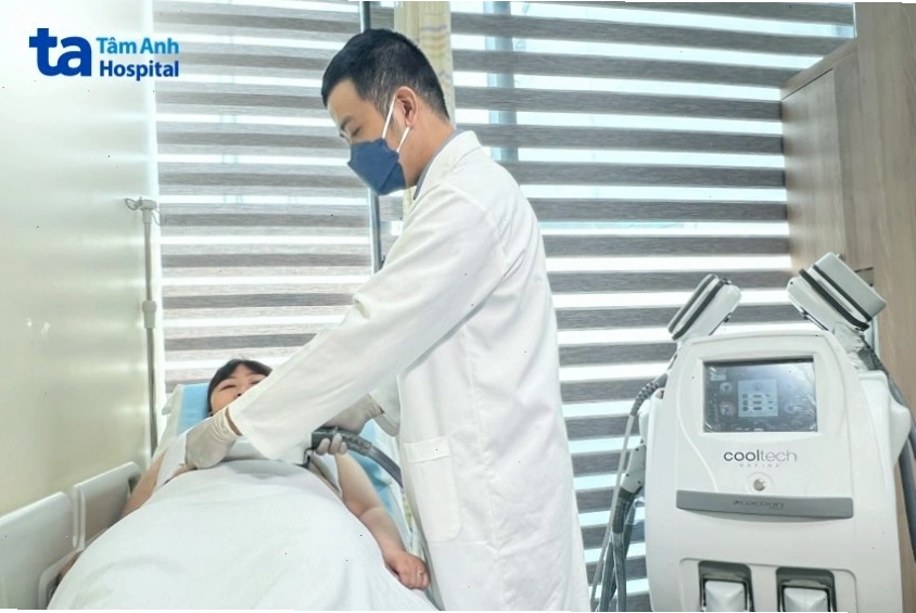 Đông hủy mỡ là một trong những phương pháp công nghệ cao hỗ trợ giảm mỡ bụng