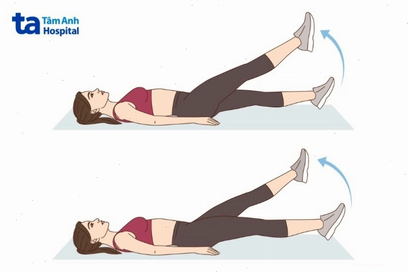 Động tác đá kéo giúp giảm mỡ bụng dưới