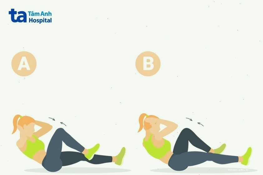 Động tác đạp xe (Bicycle Crunches) giúp đốt cháy calo và săn chắc cơ bụng