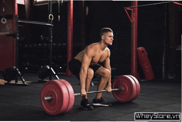 Động tác nâng tạ Deadlift với sự phối hợp của toàn bộ cơ thể