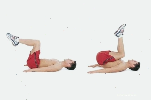 Động tác Reverse Crunch