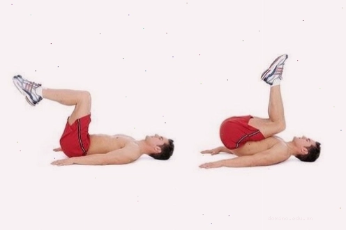 Động tác Reverse Crunch tập trung vào cơ bụng dưới