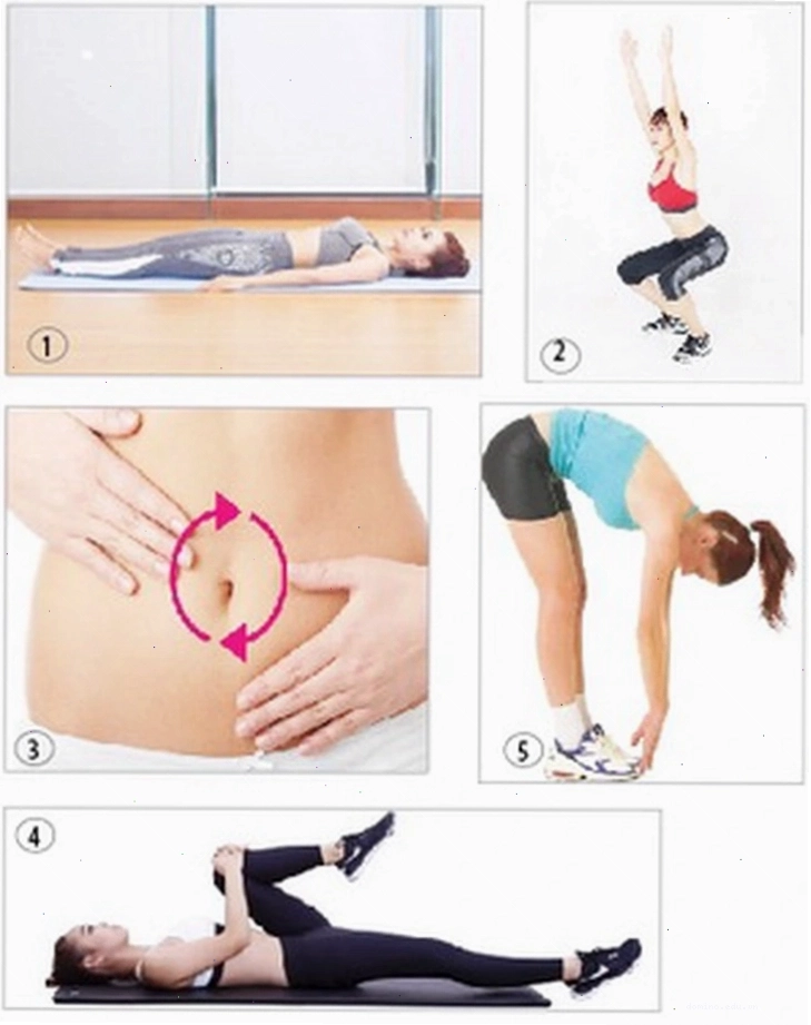 Động tác xoa bụng nhẹ nhàng giúp hỗ trợ tiêu hóa