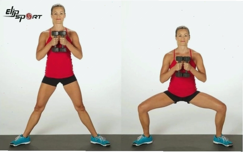Dumbbell Sumo Squat là 1 biến thể của Squat cơ bản