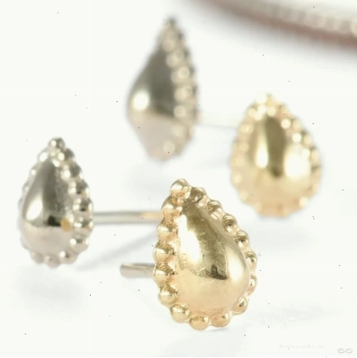 Fat Bottomed Girl Press-fit End in Gold from Regalia - Trang sức vàng độc đáo