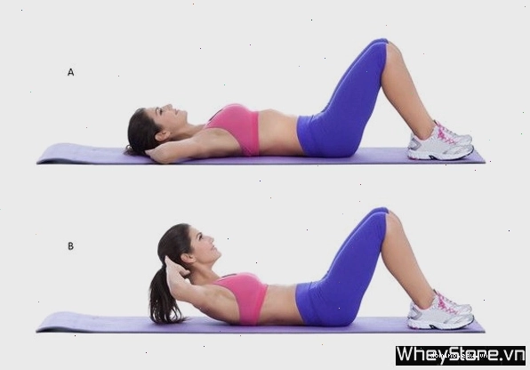 Gập bụng chéo giúp săn chắc cơ liên sườn