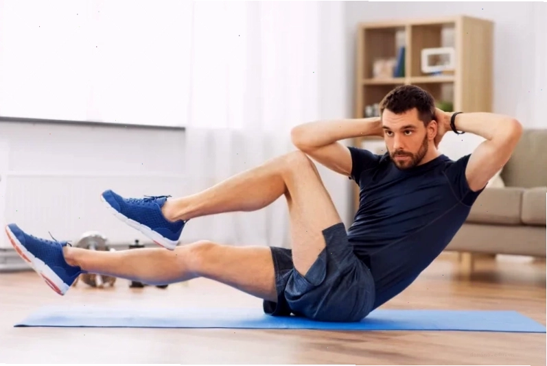 Gập bụng ngược (Reverse Crunch) cho cơ bụng dưới