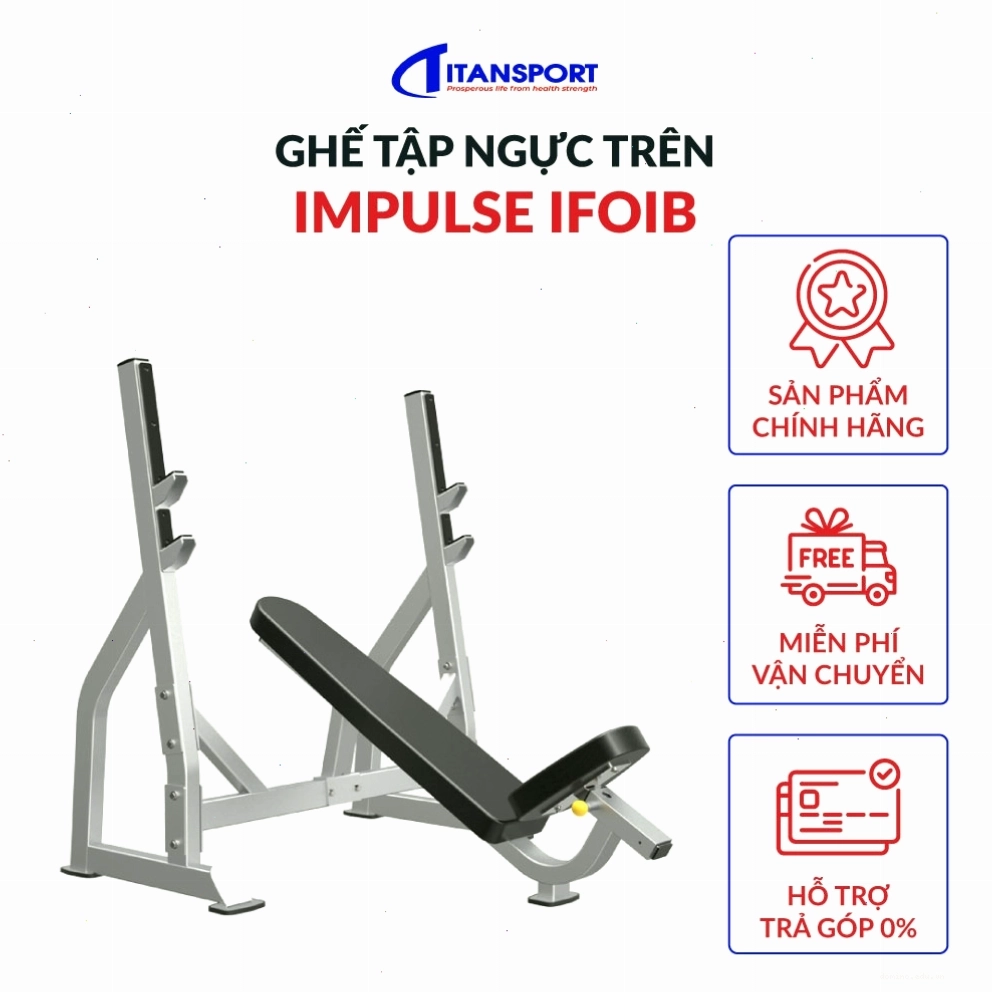 Ghế đẩy ngực trên Impulse IFOIB - Thiết bị cao cấp
