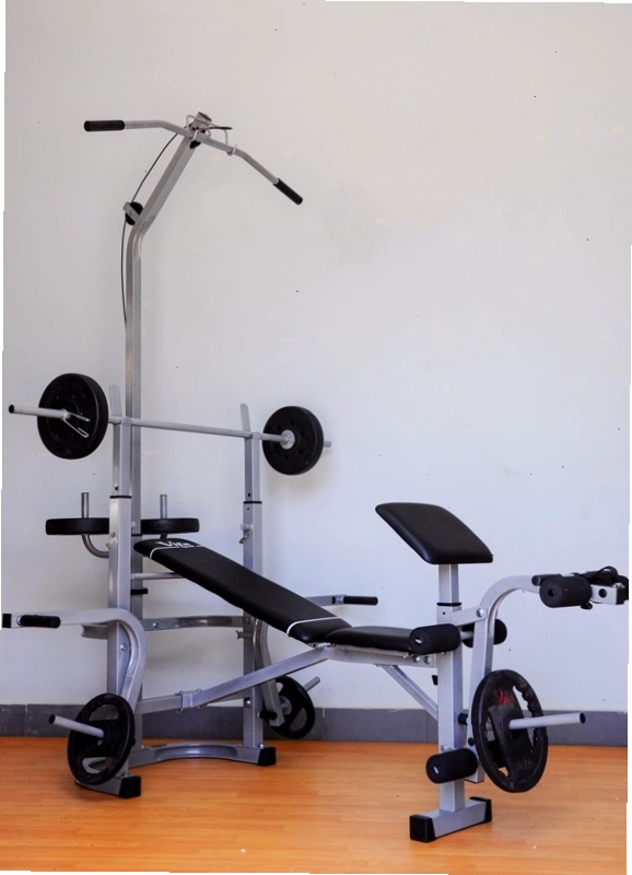 Ghế tập đa năng PT5033 được bố trí gọn gàng trong không gian nhà ở