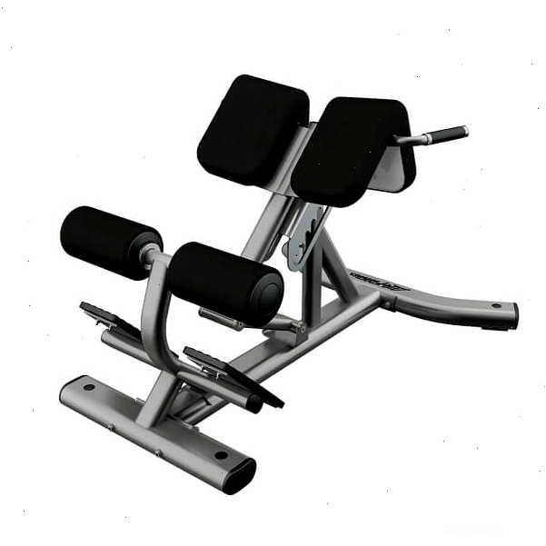 Ghế tập gym Back Extension được thiết kế chắc chắn