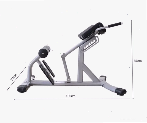 Ghế tập lưng bụng HQ-7007 hỗ trợ nhiều bài tập cho các nhóm cơ khác nhau