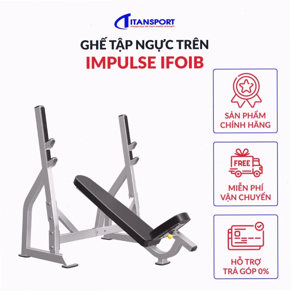 Ghế tập ngực trên Impulse IFOIB thiết kế cao cấp