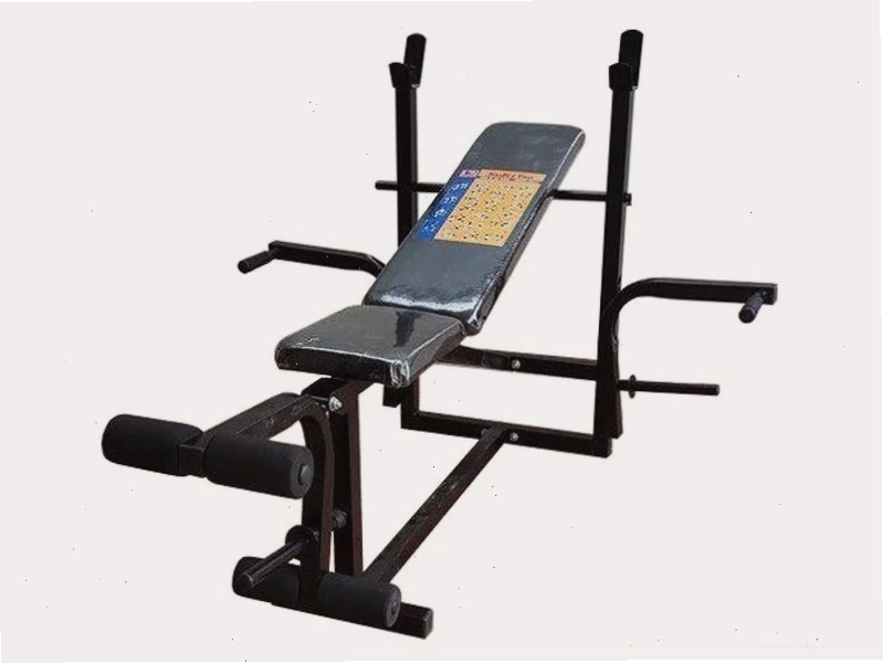 Ghế tập tạ Xuki có ép với thiết kế nhỏ gọn