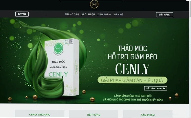 Giảm cân Cenly chính hãng với thành phần thảo mộc thiên nhiên