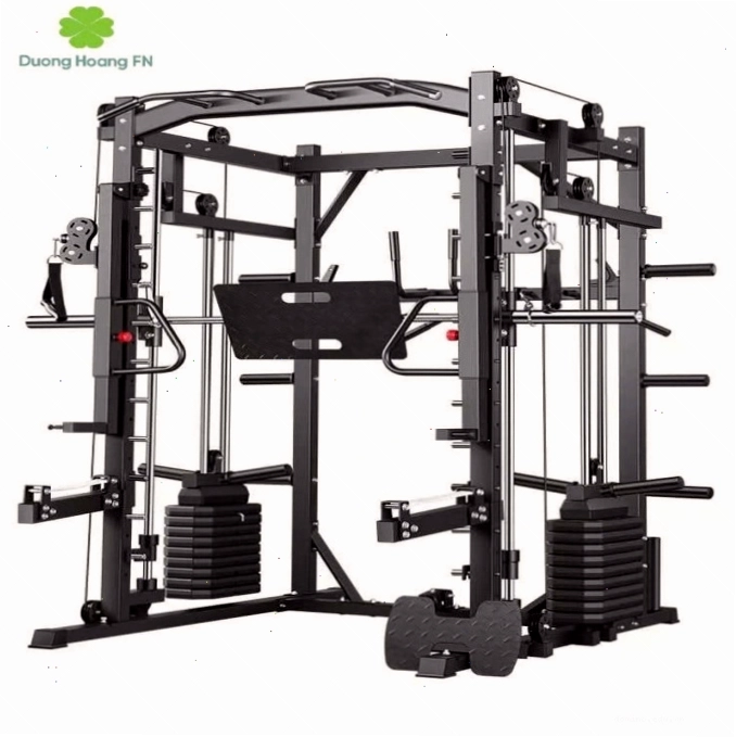 Giàn Tạ Đa Năng DHFN 10in1 Black có tích hợp giàn Smith