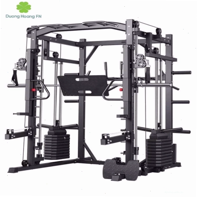 Giàn Tạ Đa Năng DHFN 10in1 Black – Giàn Smith Tập Gym Tại Nhà
