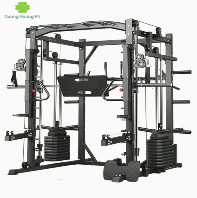 Giàn Tạ Đa Năng DHFN 10in1 Black – Giàn Smith Tập Gym Tại Nhà