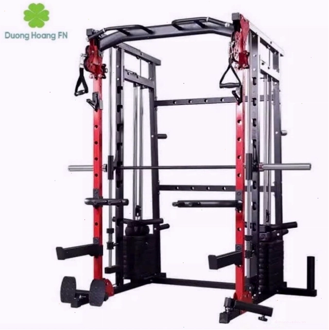 Giàn Tạ Đa Năng DHFN 10in1 Black – Giàn Smith Tập Gym Tại Nhà