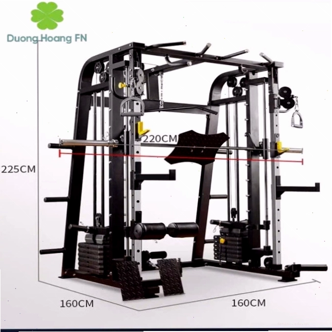 Giàn tạ đa năng DHFN 10in1 DL – Phiên bản cao cấp với xô đơn rời