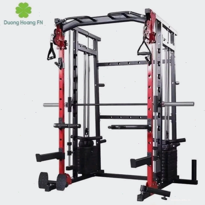 Giàn Tạ Đa Năng DHFN 9in1 RED cho tập gym tại nhà toàn thân