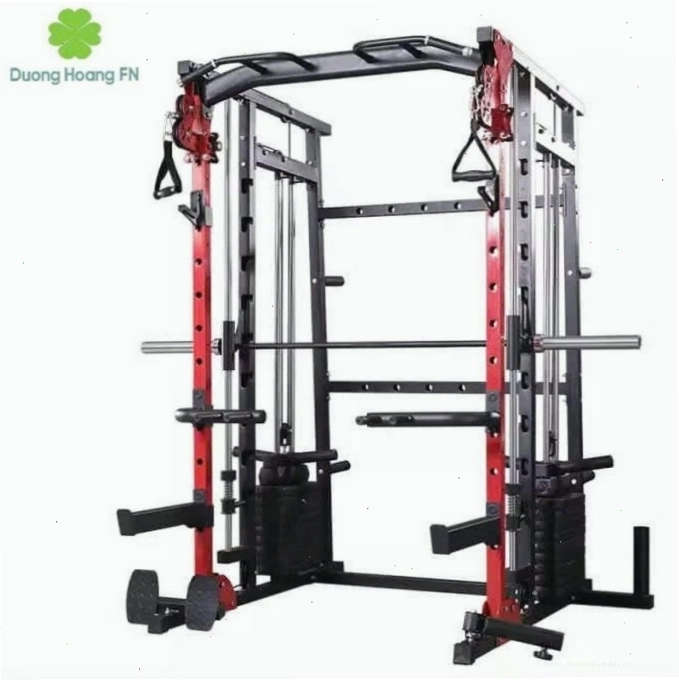 Giàn Tạ Đa Năng DHFN 9in1 RED – Tập Gym Tại Nhà Toàn Thân