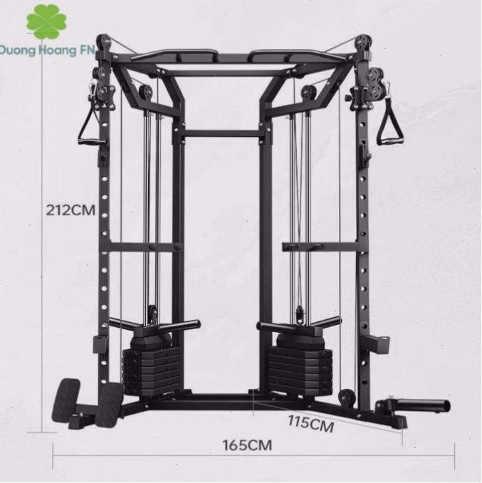 Giàn tạ đa năng DHFN R - Giàn tập Gym tại nhà bền đẹp, đa chức năng và dễ dàng bảo quản
