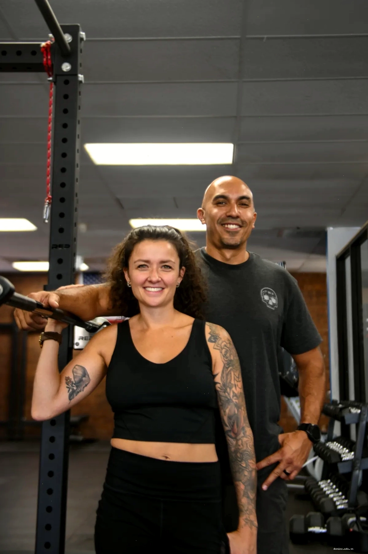 Giao diện đặt lịch hẹn trên website Gym's House
