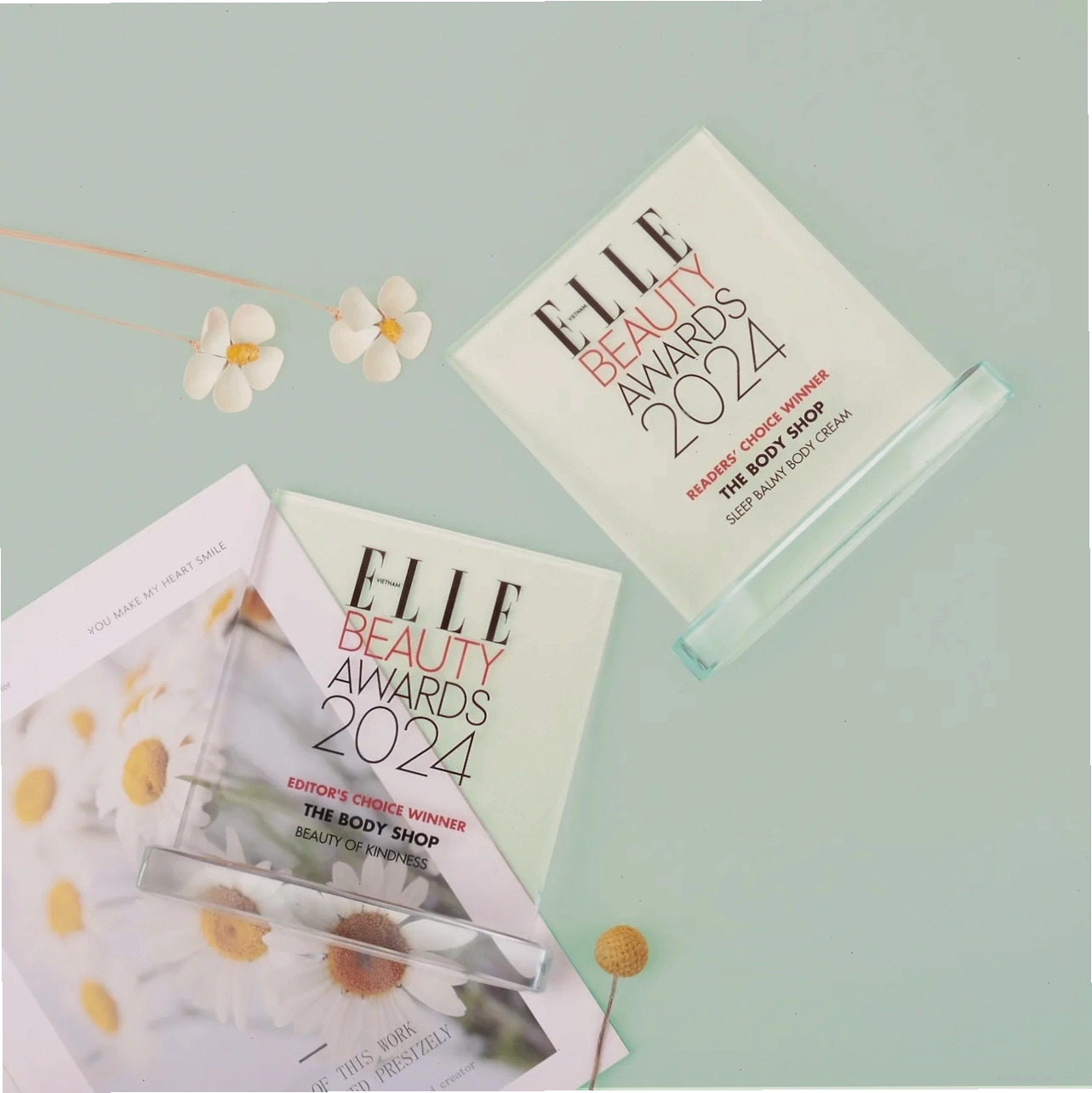 Hai giải thưởng của The Body Shop tại ELLE Beauty Awards 2024