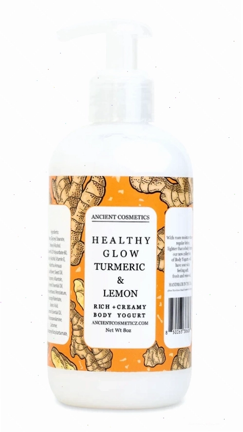 Healthy Glow Turmeric & Lemon Body Yogurt - Sản phẩm dưỡng ẩm da sáng mịn từ Ancient Cosmetics