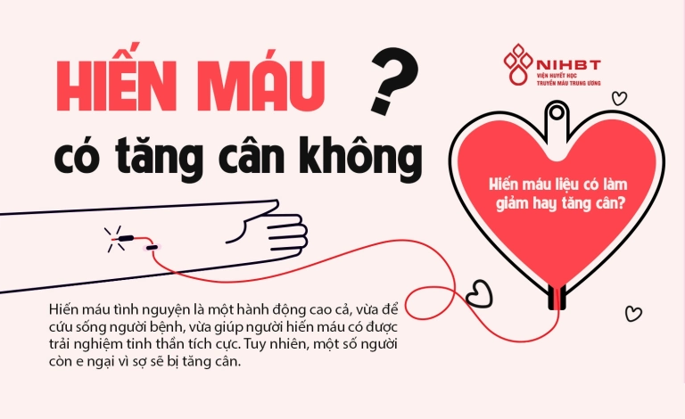 Hiến máu có giảm cân không? Phân tích khoa học và lời khuyên