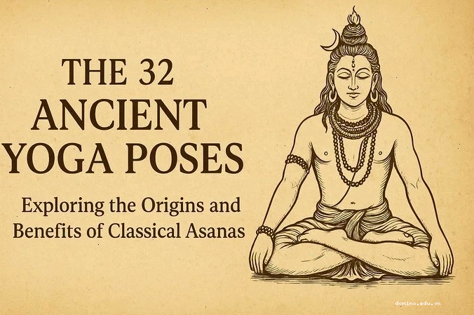 Hình ảnh minh họa 32 asana cốt lõi cổ xưa