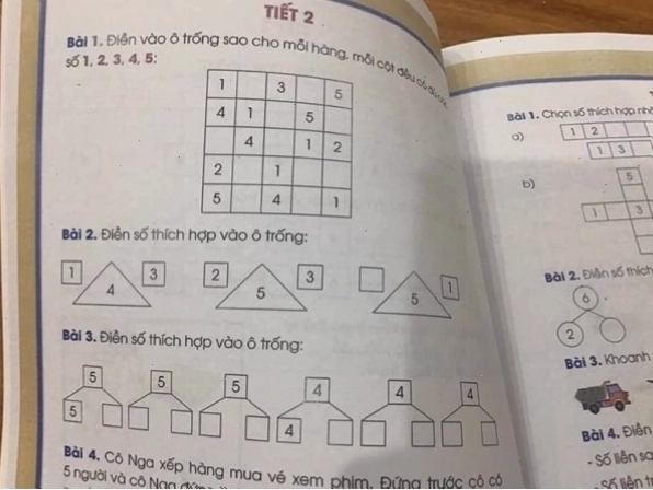 Hình ảnh minh họa bài tập cộng trừ cho bé